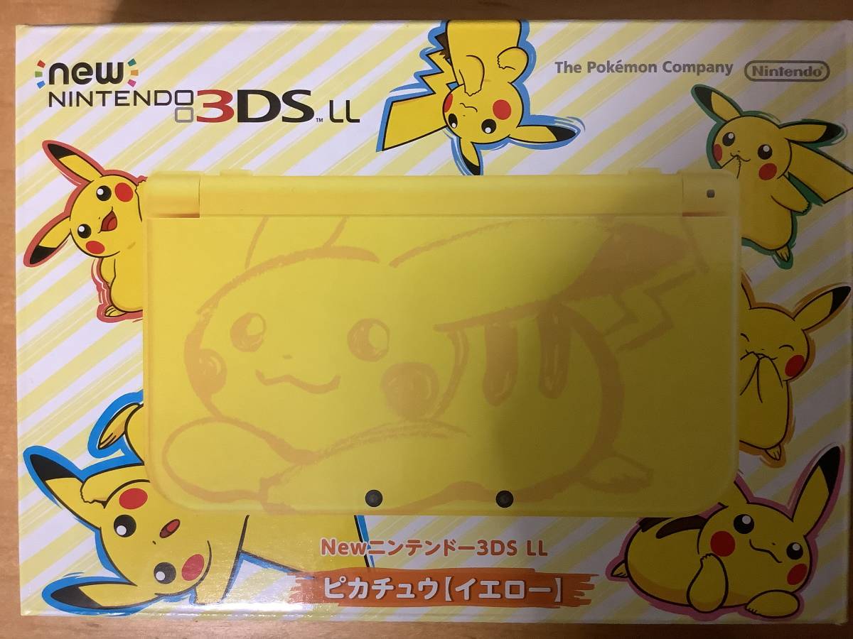 通販 格安 「美品」Newニンテンドー3DS LL ピカチュウ 携帯用ゲーム