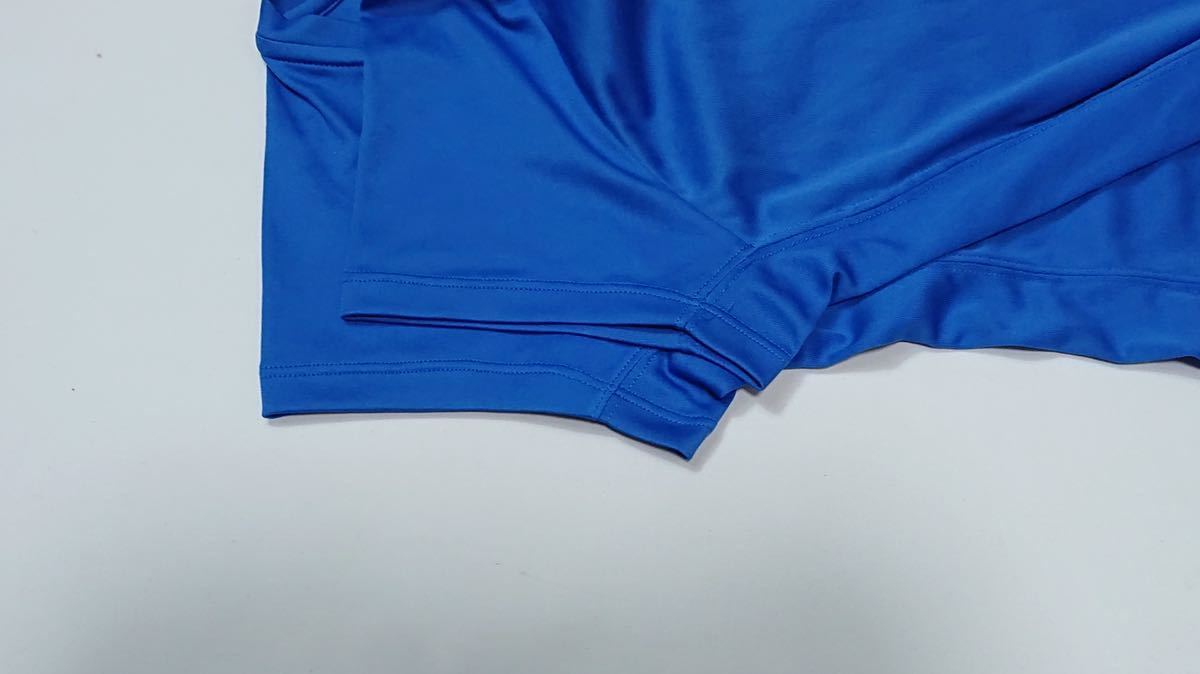 (未使用 レディース) VANAPH by HUITEME // 半袖 プリント ドライ Vネック Tシャツ カットソー (ブルー系) サイズ M_画像5