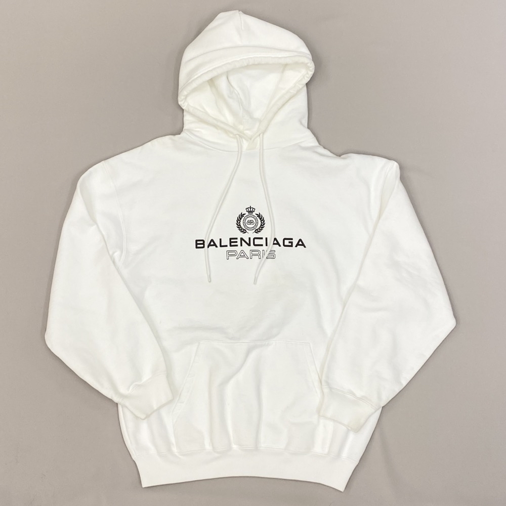 格安限定品 Balenciaga - BALENCIAGA フーディ白の通販 by みちぇる's