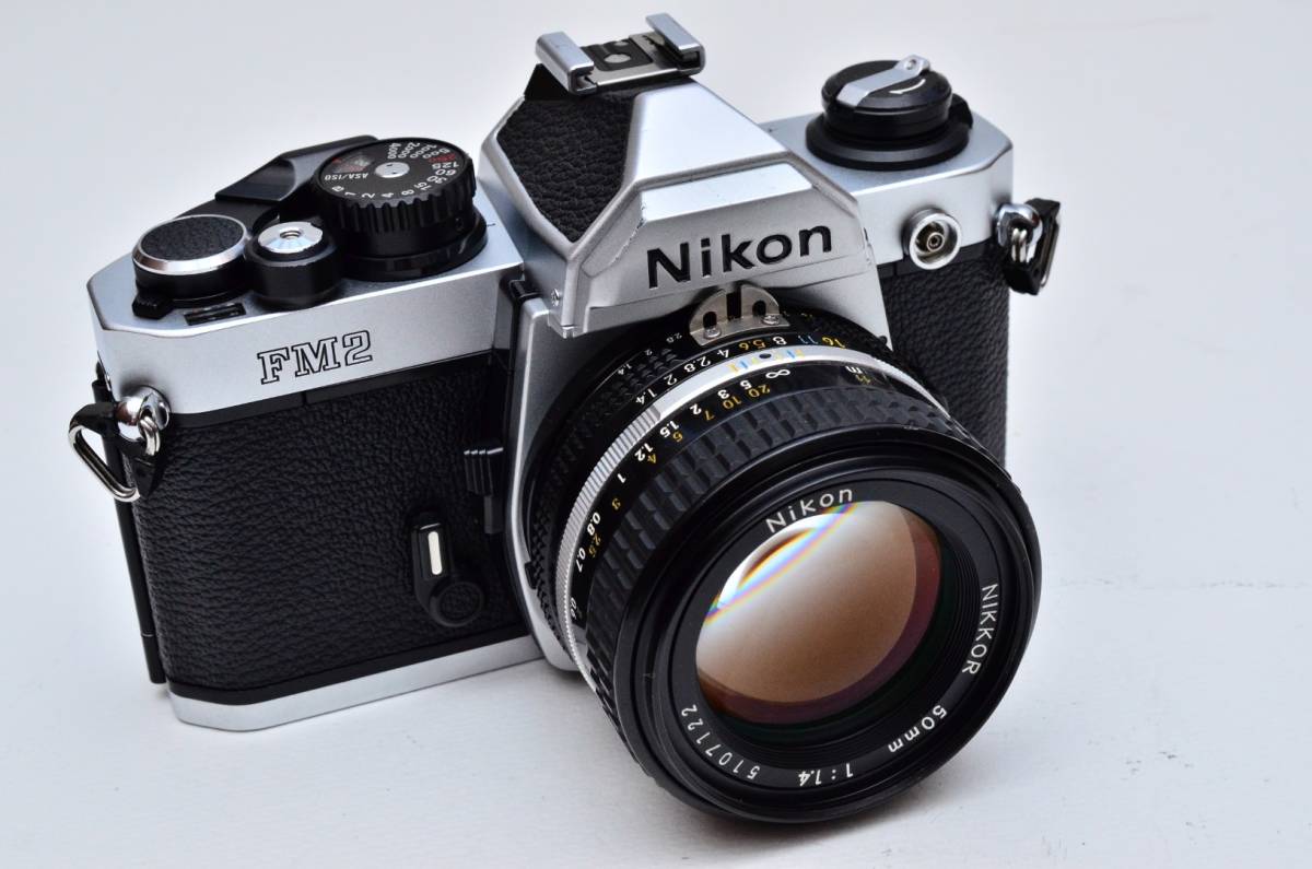 Nikon NewFM2 後期型 AiNikkor50mmF1.4S付 標準レンズセット