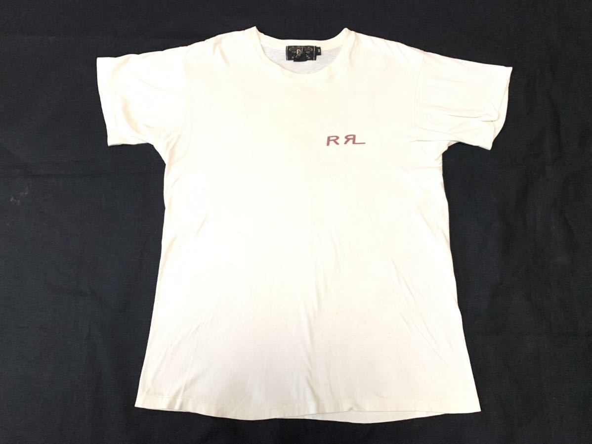希少 インディアン 90's RRL 三ツ星タグ USA製 Tシャツ / ビンテージ 