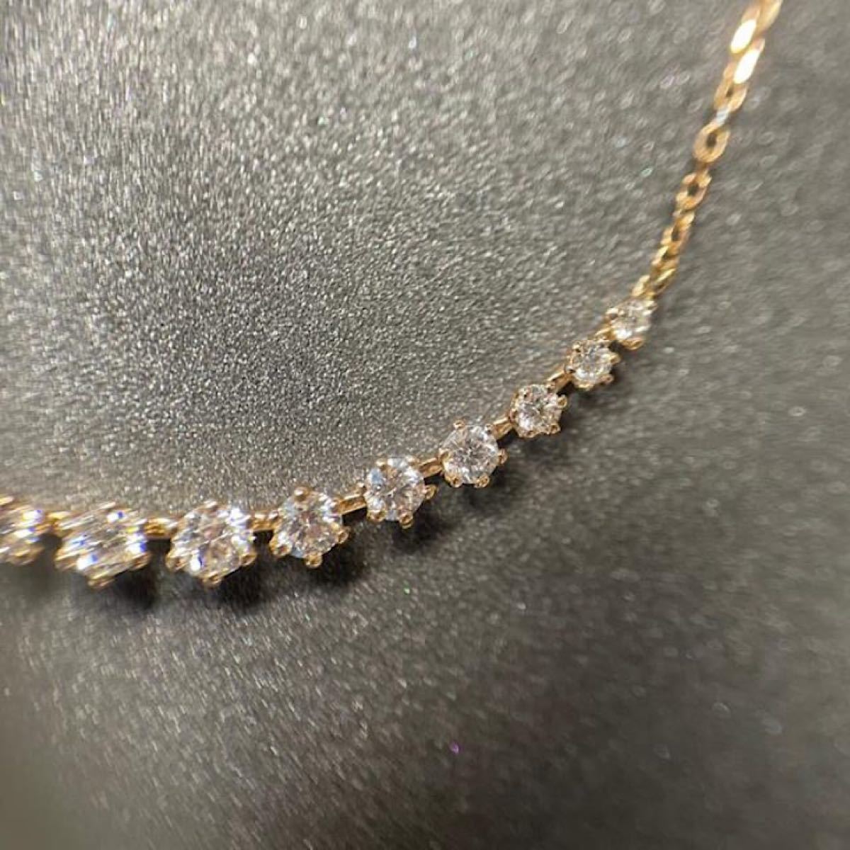 k18 0.37ct ダイヤモンドネックレス 値下げ! 18金 | alfasaac.com