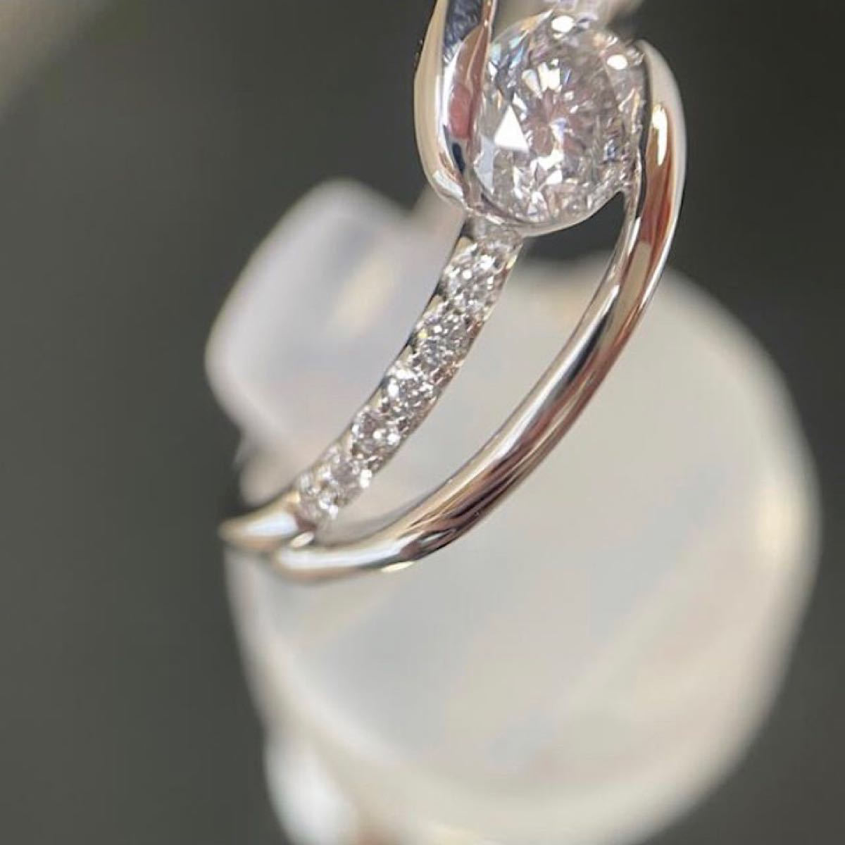 ダイヤモンド0.33ct/0.15ct リング　値下げ！