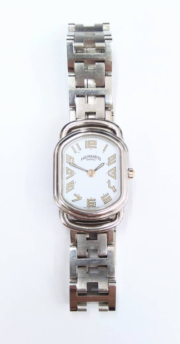 HERMES エルメス RA1.210 時計 腕時計 ブランドウォッチ ステンレス