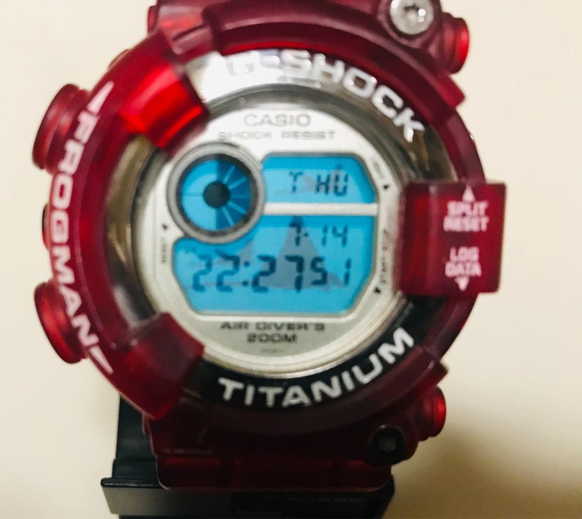 付与 CASIO G-SHOCK フロッグマン FROGMAN スクリューバック