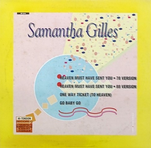 12inch/Samantha Gilles/Heaven Must Have Sent You_画像1