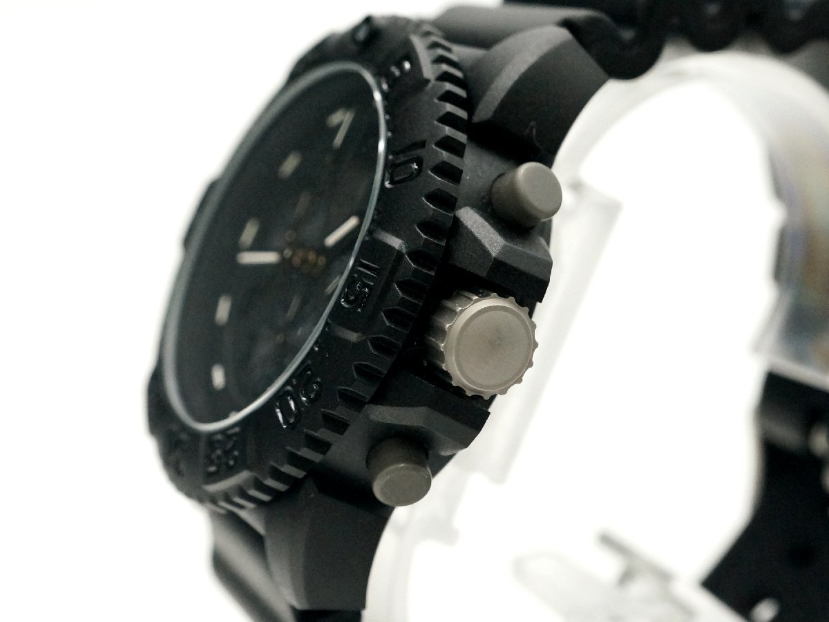 ☆ 【/稼働品】LUMINOX(ルミノックス) クォーツ 腕時計 ブラック/黒系 m5-21425 m_z - webstartup.com.br