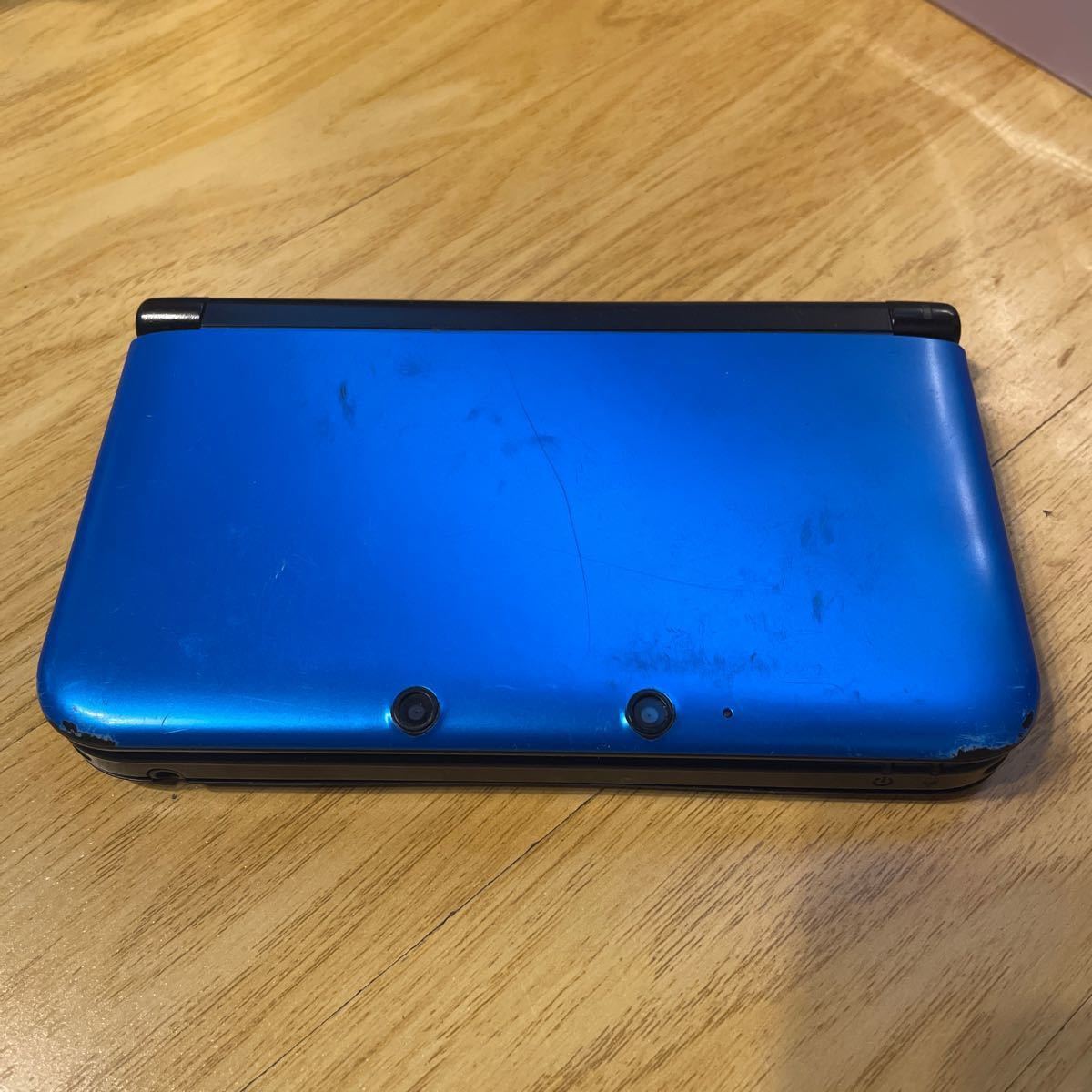 ニンテンドー3DS LL 本体　ブルー　ジャンク品　バッテリーなし