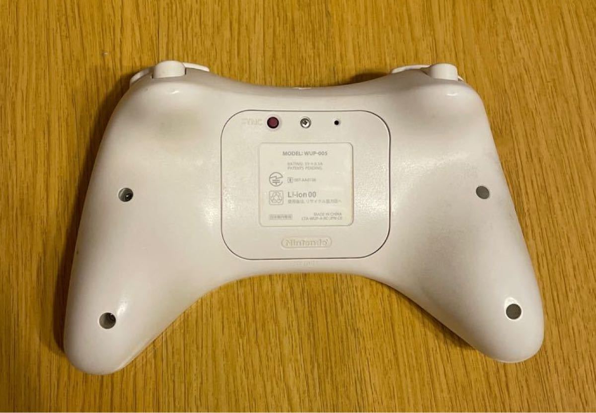 Wii U PROコントローラー ホワイト　WUP-005 任天堂純正品