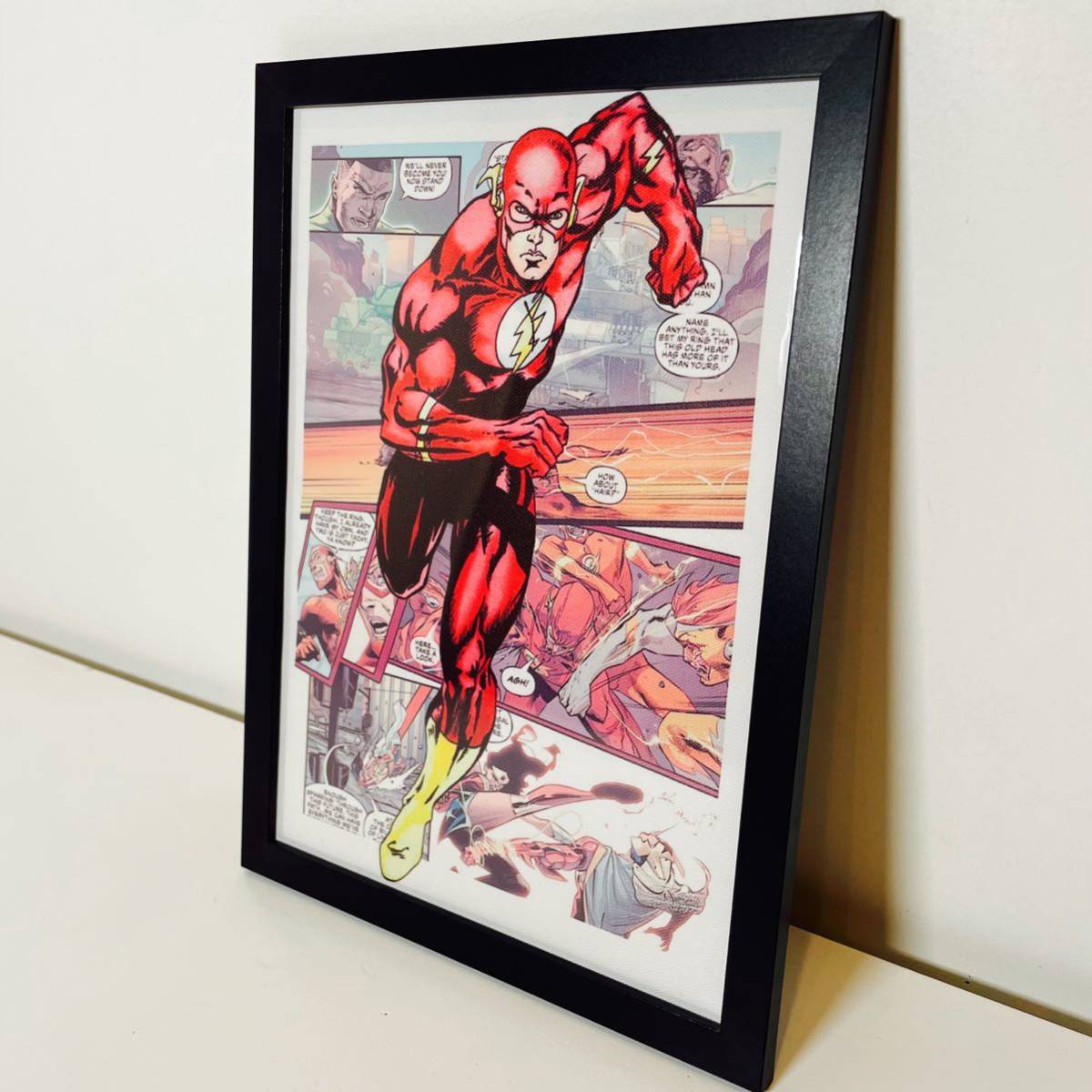 額付きポスター】フラッシュ アメコミ マーベル DC 額付きポスター】フラッシュ アメコミ マーベル DC