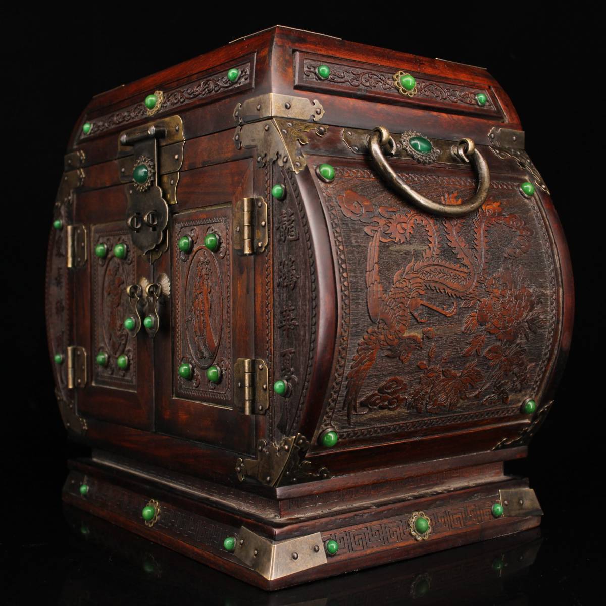 出色 NW7~S3916 中国骨董 古代木工芸品 彫刻品 時代物 本物 珍品旧蔵