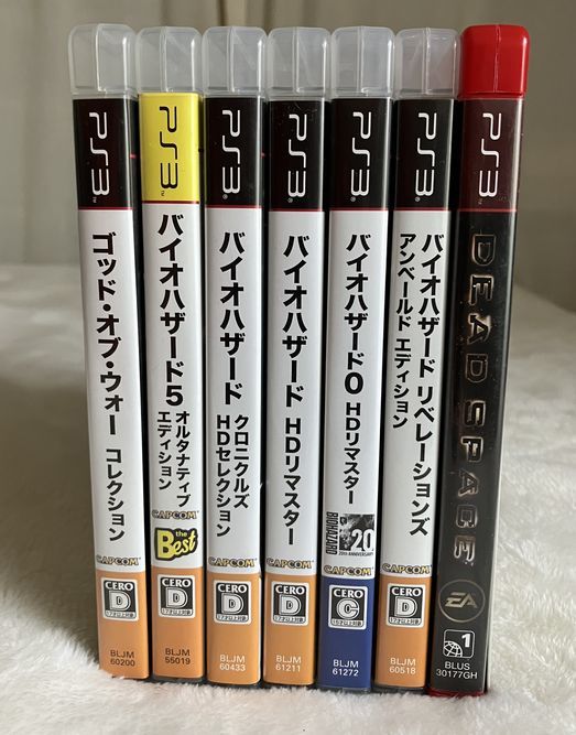 プレイステーション3とソフト7タイトル-