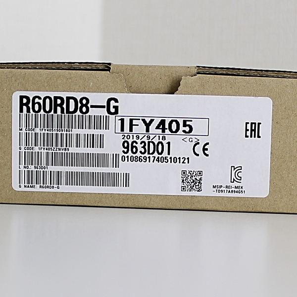 即決 三菱電機 チャンネル間絶縁測温抵抗体入力ユニット R60RD8-G 未
