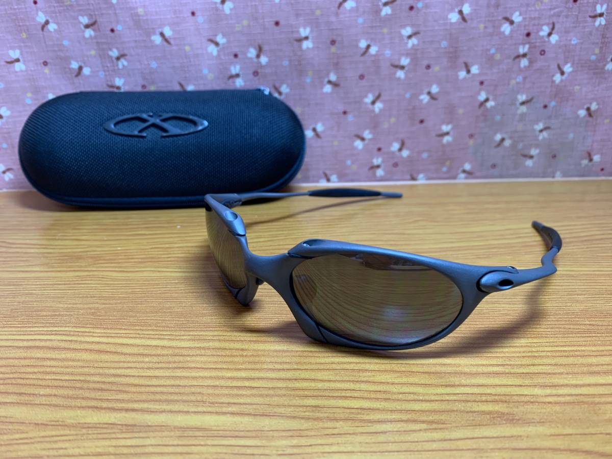 USED美品】OAKLEY ROMEO X METAL/Black Iridium(オークリー ロメオ