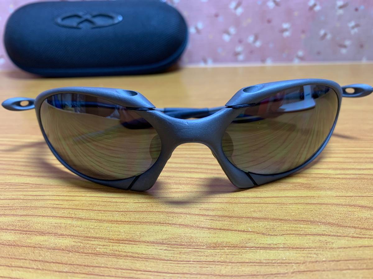 USED美品】OAKLEY ROMEO X METAL/Black Iridium(オークリー ロメオ