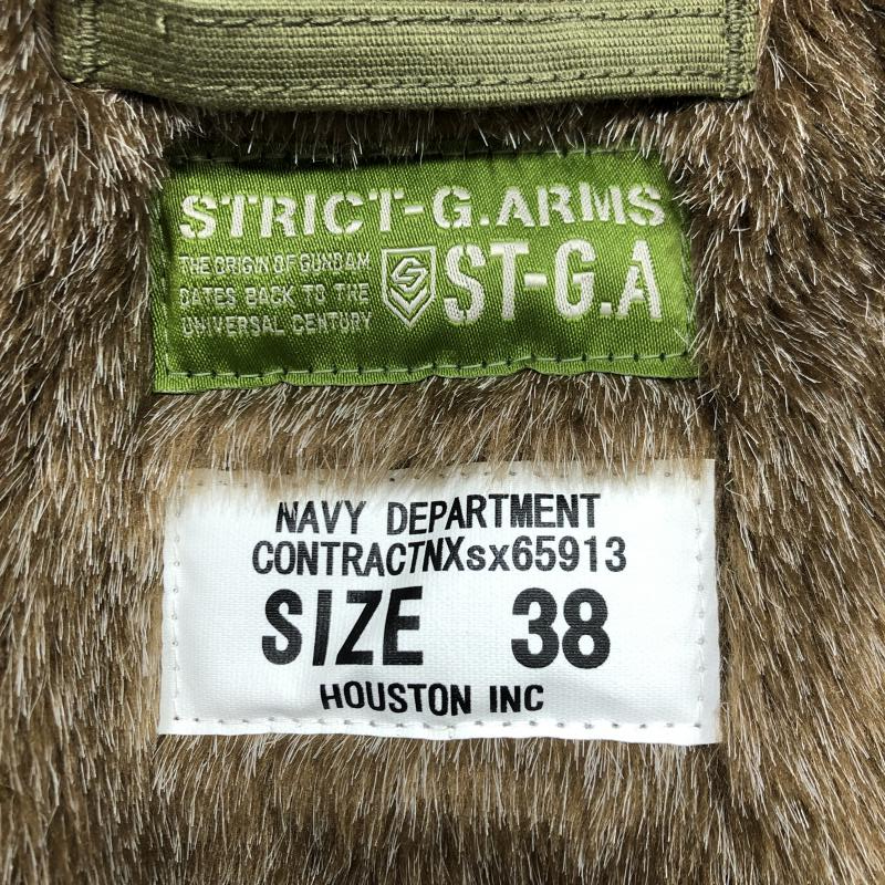 【】HOUSTON ヒューストン ガンダム STRICT-G.ARMS ジオン軍 N-1 デッキジャケット サイズ38 - 6