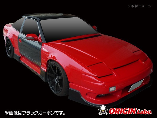 180SX全年式 ルーフカバー　カーボン RPS13 エアロ パーツ カーボン 日産 ニッサン パネル ORIGIN Labo. オリジンラボ_画像3