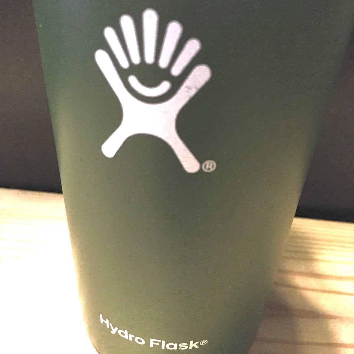 16oz カーキ ハイドロフラスク HydroFlask タンブラー 水筒 473mL ステンレスマグ ボトル