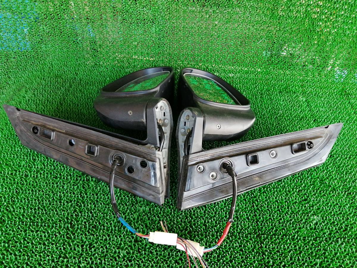 702 Mitsubishi i I HA1W door mirror left right set side mirror driver`s seat side / passenger's seat side right left 7 pin operation verification OK