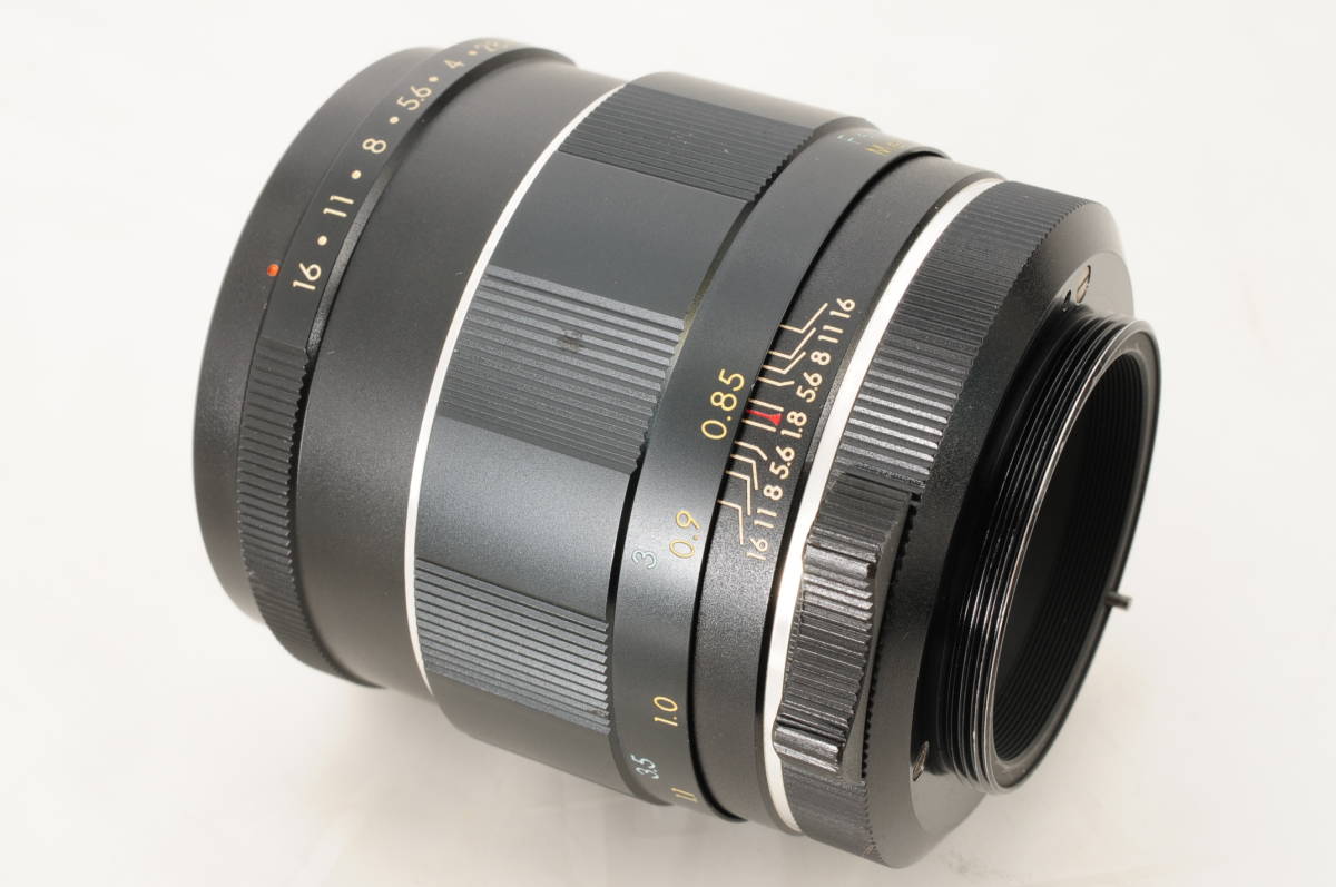 ☆希少9枚玉・極上美品☆Asahi Pentax Auto Takumar 85mm F1.8 M42