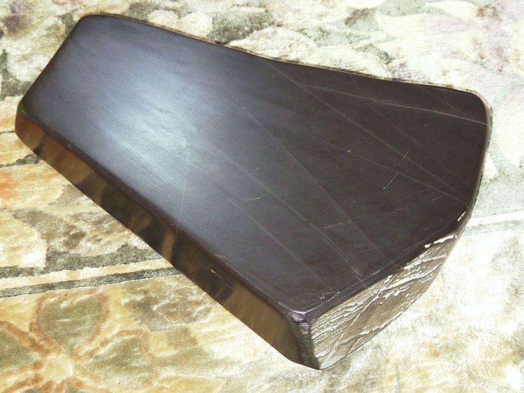 ◎送料無料◎蔵くら◎ 硯高田硯中島石真作板硯2.7kg ◎ 220718 M