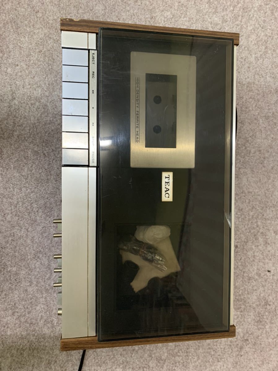 ジャンク品】TEAC A-450 ティアック ステレオカセットデッキ