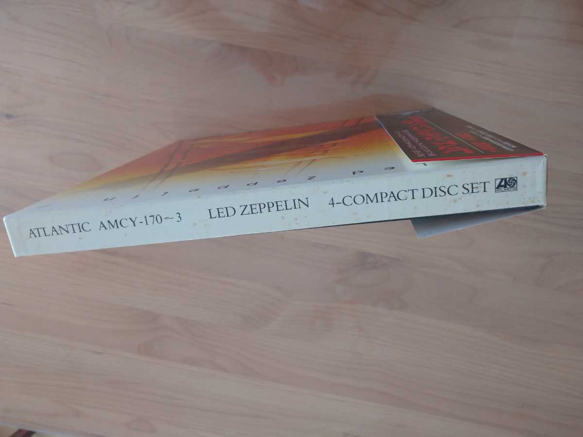 ★レッド・ツェッペリン Led Zeppelin★1988-1980★4CD★帯付★汚れあり★中古品