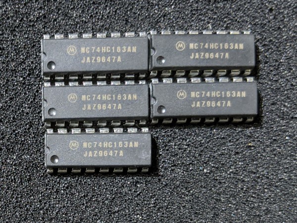 IC Motorola MC74HC163AN 5個セット_商品外観