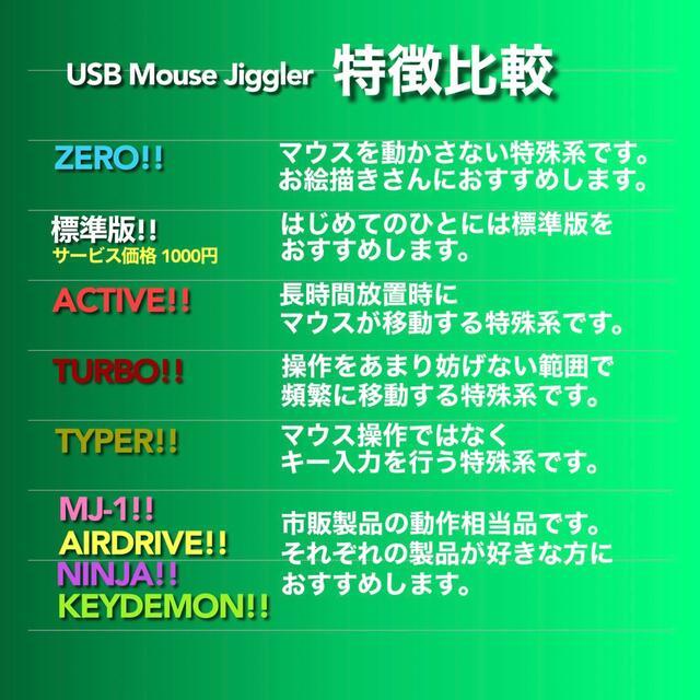 USB マウスジグラー AIRDRIVE!! スクリーンセーバーキラー #1 在宅勤務 テレワーク 遠隔授業 Mouse Jiggler Mover_画像5