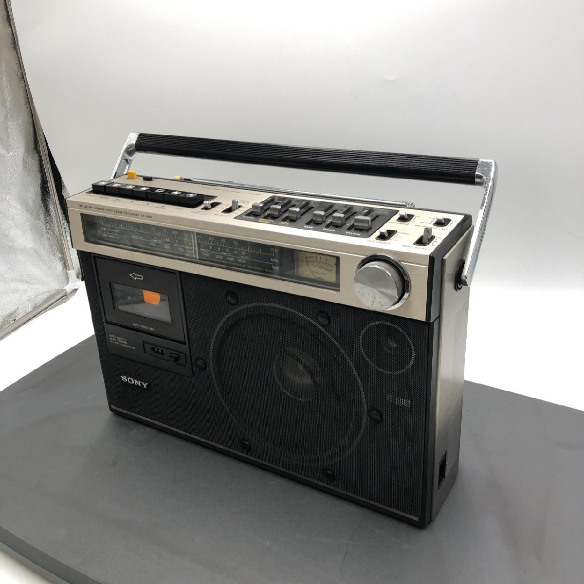 逆輸入 SONY ソニー ソニー CF-1990 geinsa.pe SW 整備済み FM/SW/MW