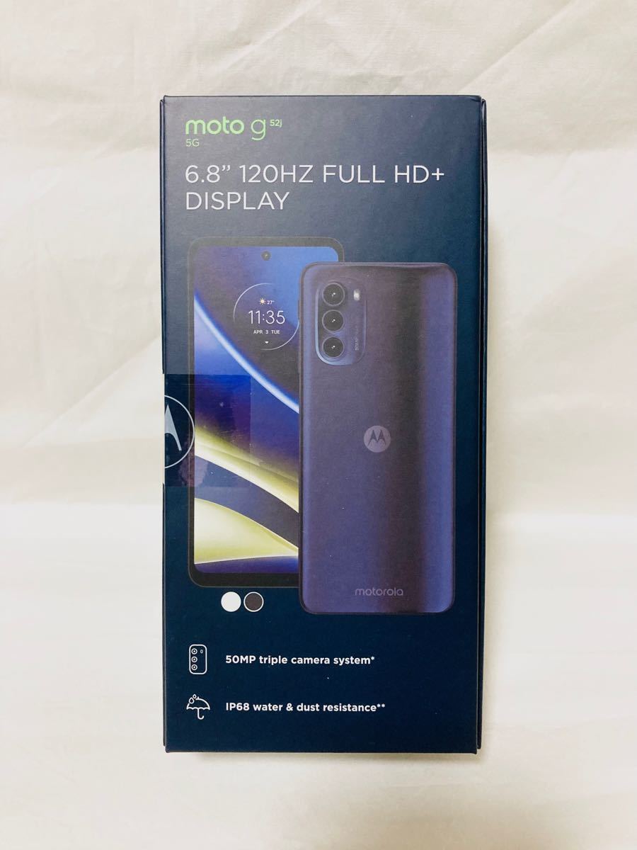 新品 Motorola モトローラ SIMフリースマートフォン 5G 6GB/128GB moto