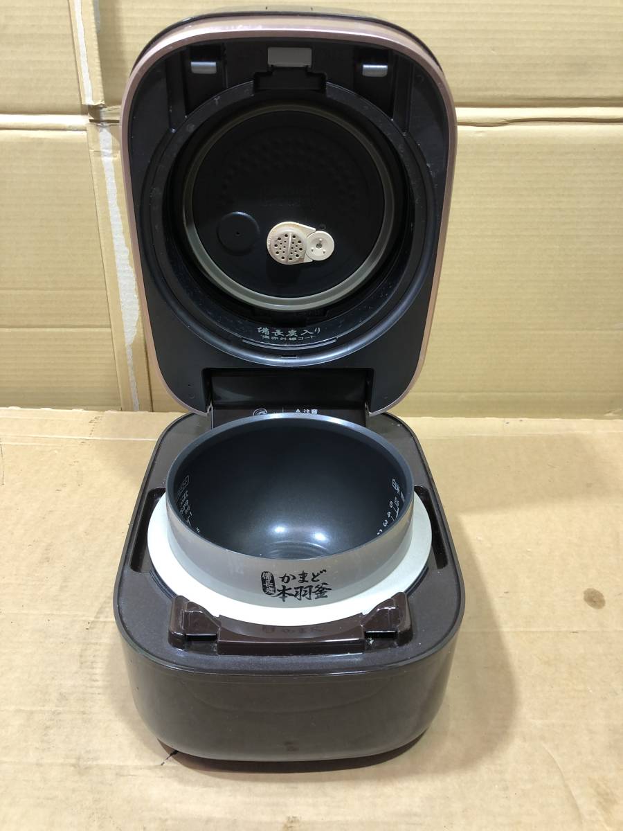 東芝真空IHジャー炊飯器備長炭かまど本羽釜(真空IH保温釜) RC-10ZPH