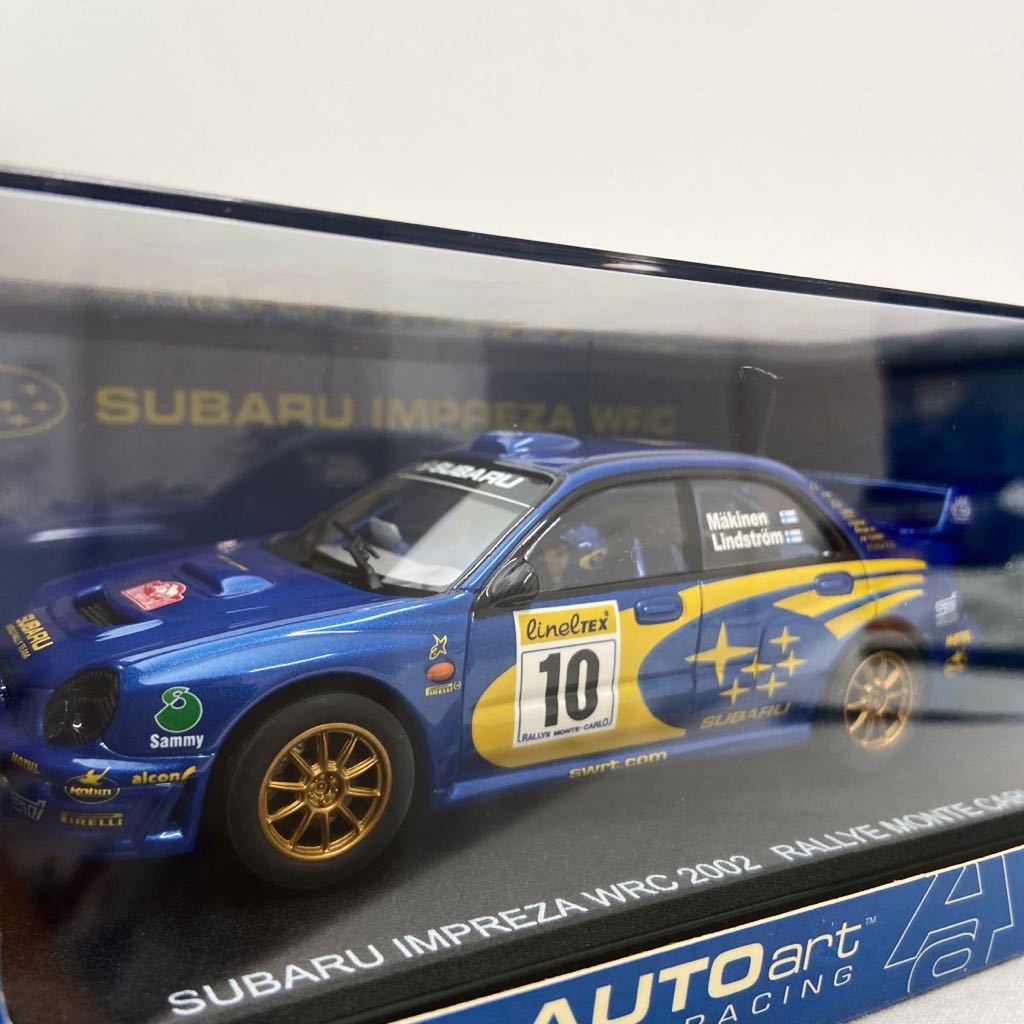 AUTOart 1/32 SUBARU IMPREZA WRC2002 год #10tomi*ma memory Monte Carlo Rally Subaru Impreza GDB круг глаз слот машина миникар 