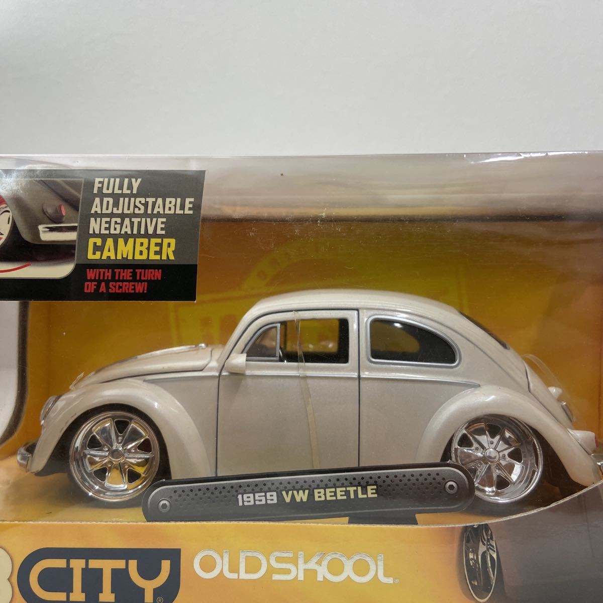  редкий Jada toys 1/24 VW Beetle 1959 год DUB CITY Volkswagen Beetle Old school custom конечный продукт миникар модель машина 