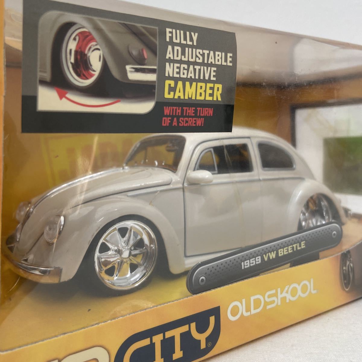  редкий Jada toys 1/24 VW Beetle 1959 год DUB CITY Volkswagen Beetle Old school custom конечный продукт миникар модель машина 