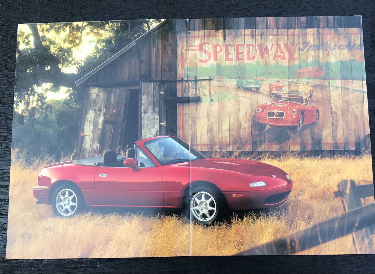 Mazda MX-5 Miata roadster 1994/95 カタログ_画像2