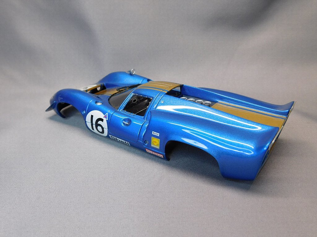 1/24 ローラT70 Mk3 スロットカー用レジン製ボディ 完成塗装品 中古