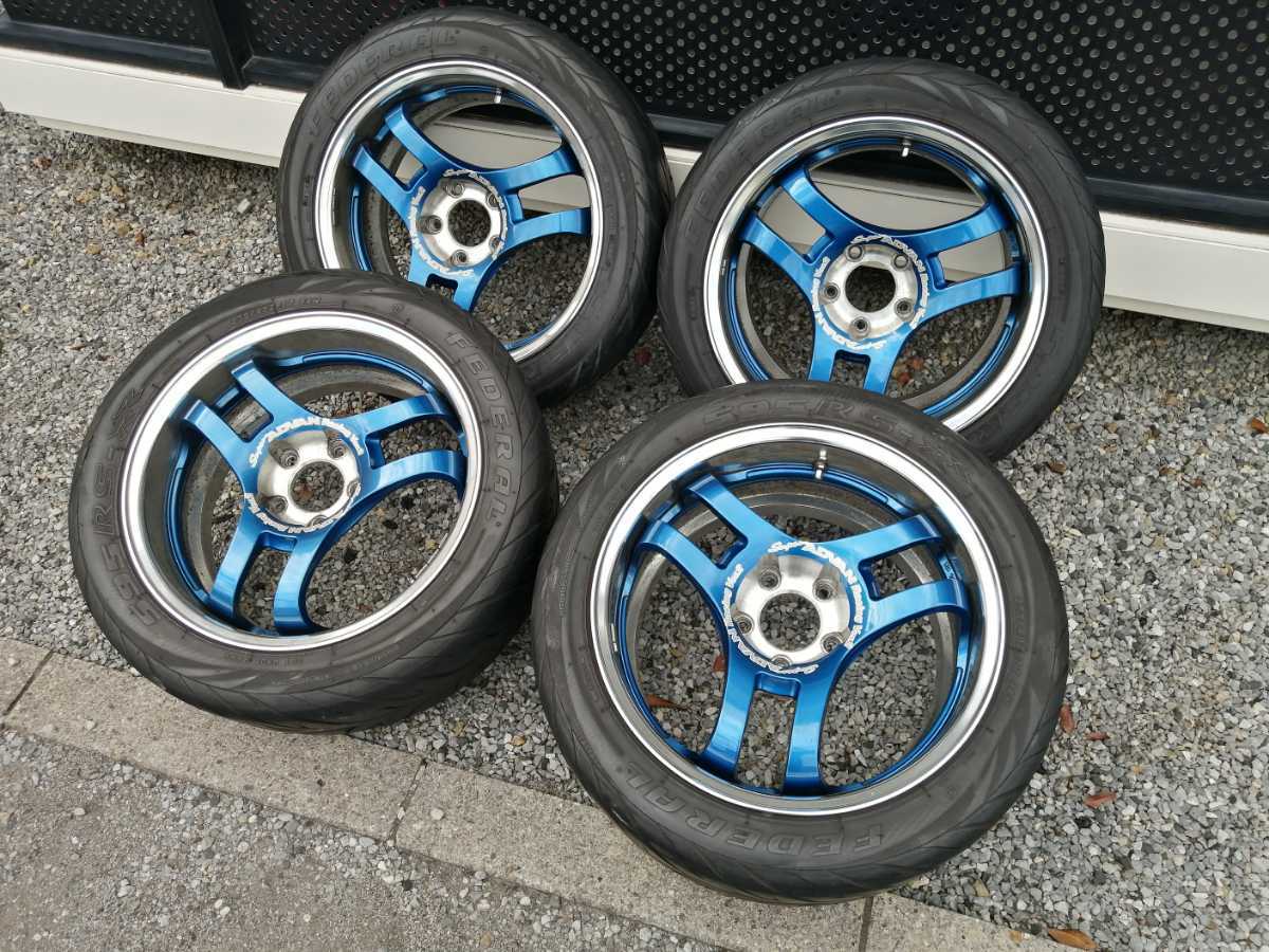 Super ADVAN Racing Ver.2 スーパーアドバンレーシング 17×8J+38 17×9J