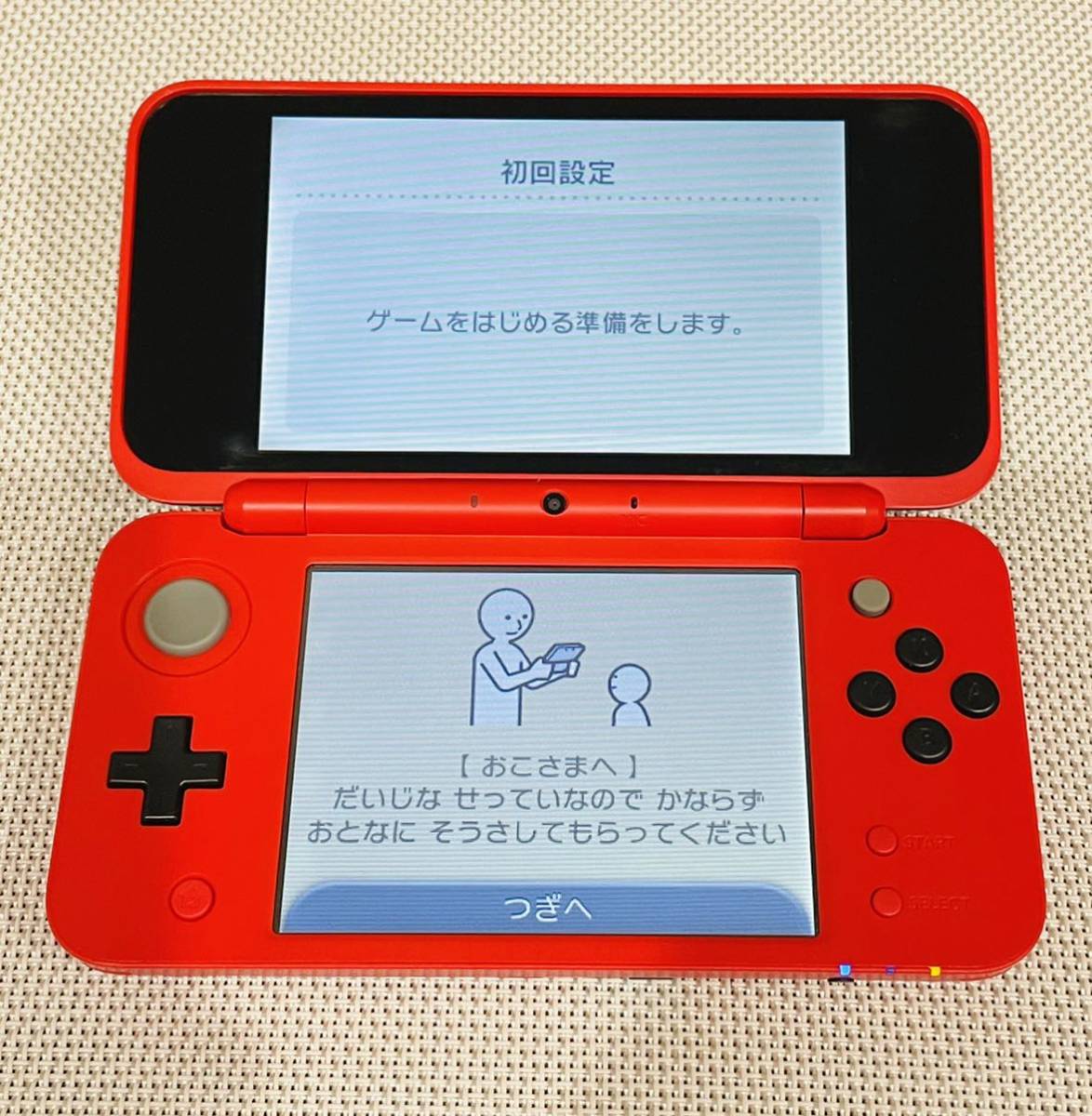 Newニンテンドー2DS LL モンスターボールエディション 本体動作品 送料