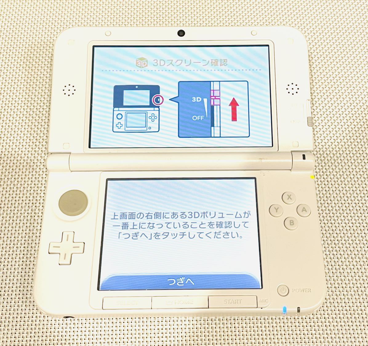 ニンテンドー3DS LL ホワイト 本体動作品　送料無料　付属品付き　Nintendo 任天堂