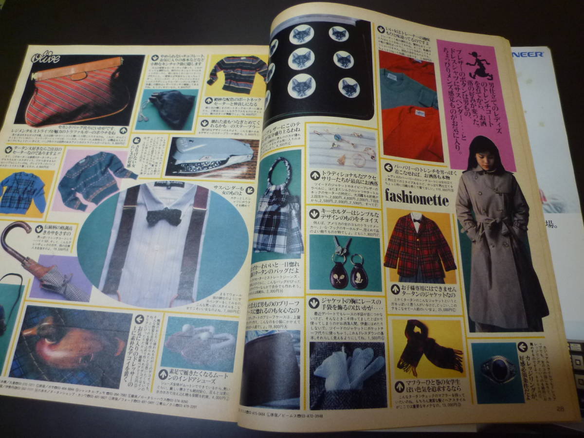 貴重★1981年　今のファッションつまらない　ポパイ増刊オリーブ　_画像7