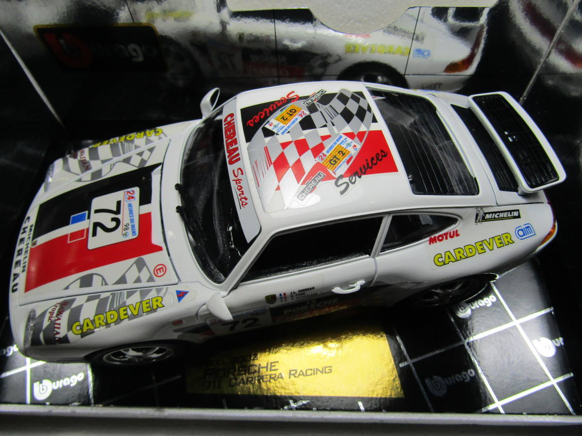 PORSCHE ポルシェ 1/18 Porsche 911 Racing Carrera S ポルシェ カレラ 1993 ルマン24時間レース Made in Italy イタリア製 当時物 美品_画像3