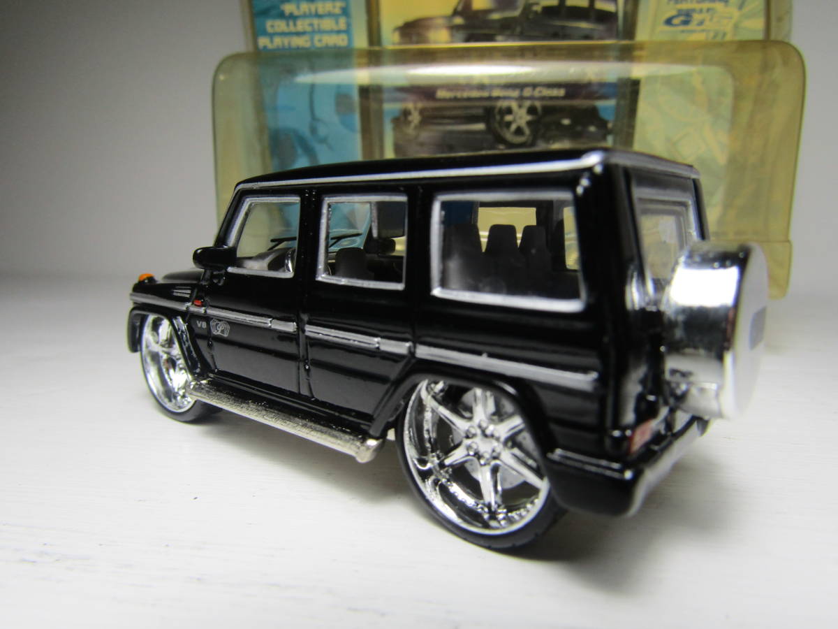 Mercedes Benz 1/64 メルセデスベンツ G Class 大径ホイール 深リム Players Luxury Collection Daimler-Benz Maisto ベンツ Gクラス 未展 _画像7