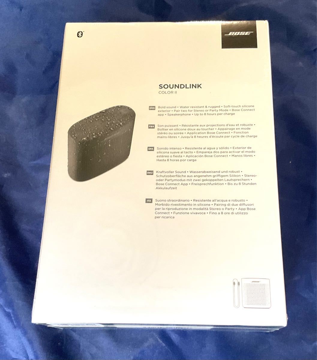 未開封 BOSE SoundLink COLOR2 Bluetoothスピーカー (ブラック) - webstartup.com.br