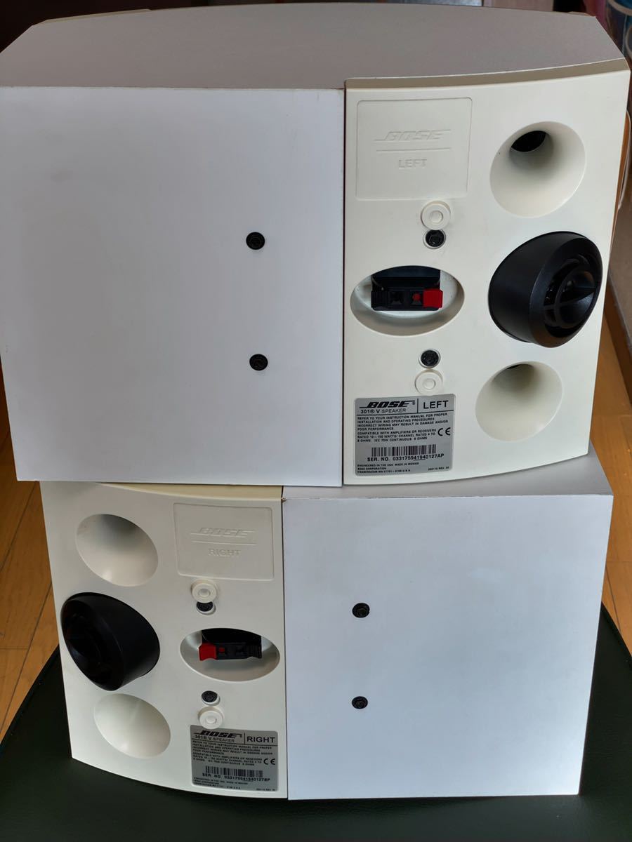 BOSE 301V スピーカー + 専用天吊りブラケット CB-33 オーディオ機器 BOSE 301V スピーカー + 専用天吊りブラケット CB-33 オーディオ機器