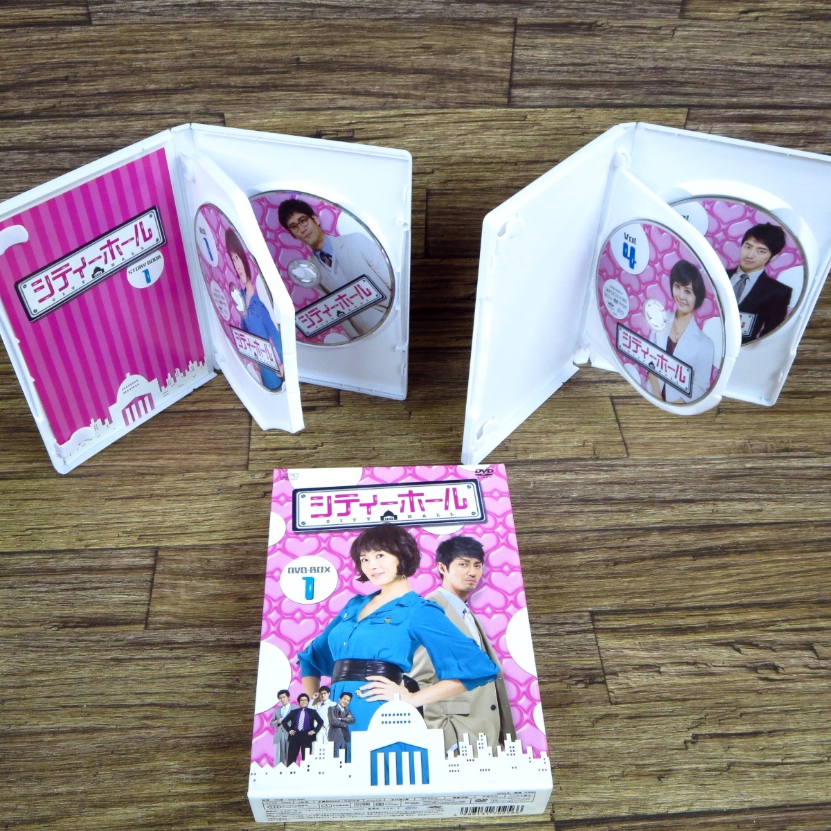 ●シティーホール 日本正規版DVD BOX2点セット 1&2 チャ・スンウォン キム・ソナ 全20話 全話収録 ブックレット/ポストカード付き●z29186_画像5