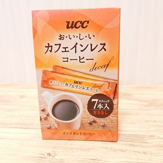 UCC おいしいカフェインレスコーヒー スティック 7本入り×4つ(28本)