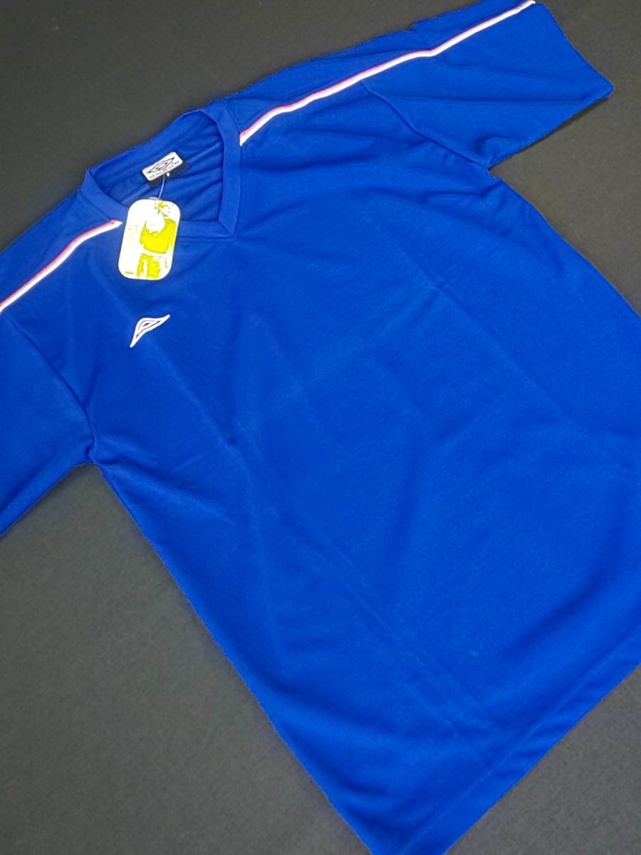 UMBRO アンブロ 新品 超特価!! 在庫処分 送料無料 半袖 スポーツ Tシャツ Fサイズ ストレッチ 21641 ロイヤル 早い者勝ち 訳あり 