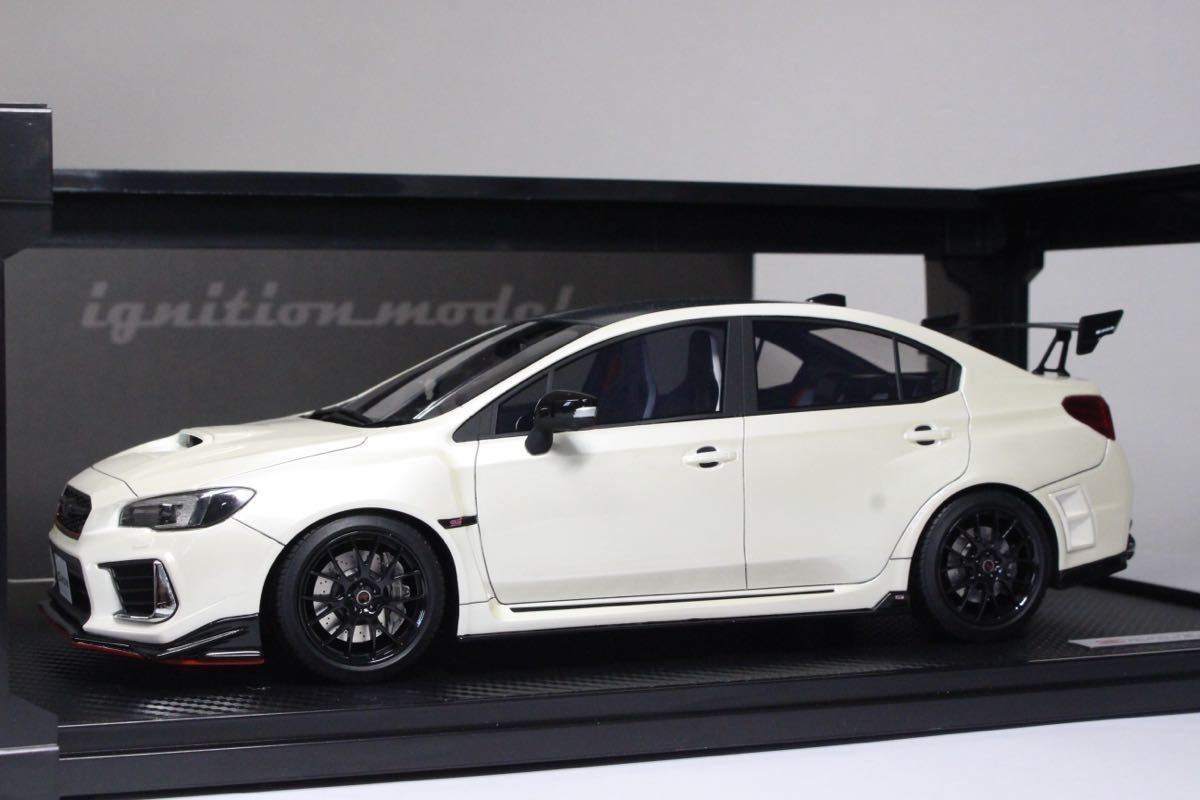 IG1665 1/18 SUBARU S208 CBA-VAB Crystal White Pearl IG1665 1/18 SUBARU S208 CBA-VAB Crystal White Pearl