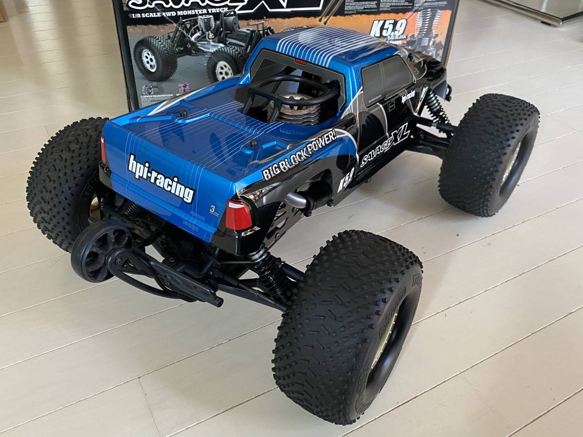 希少 HPI サベージXL K5 9 美品 メカ無し 3スピード付 カスタム 希少 HPI サベージXL K5 9 美品 メカ無し 3スピード付 カスタム